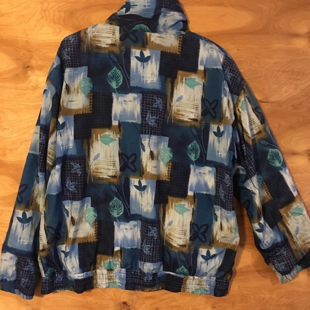 Active Studio Blue Polyester Jacket Women’s Medium - image 5